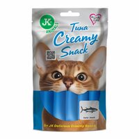 Recompensa Crema de Ton cu Vitamine si Taurina pentru Pisici, JK, 5×15 gr