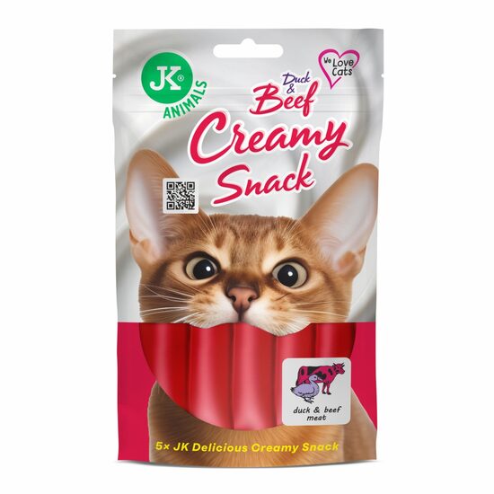 Recompensa Crema de Rata si Vita cu Vitamine pentru Pisici, JK, 5×15 gr