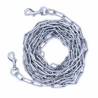 Lant de Curte din Otel Galvanizat cu 2 Carabine Heavy-Duty - (3mm x 3m si 4m) PET HARDWARE