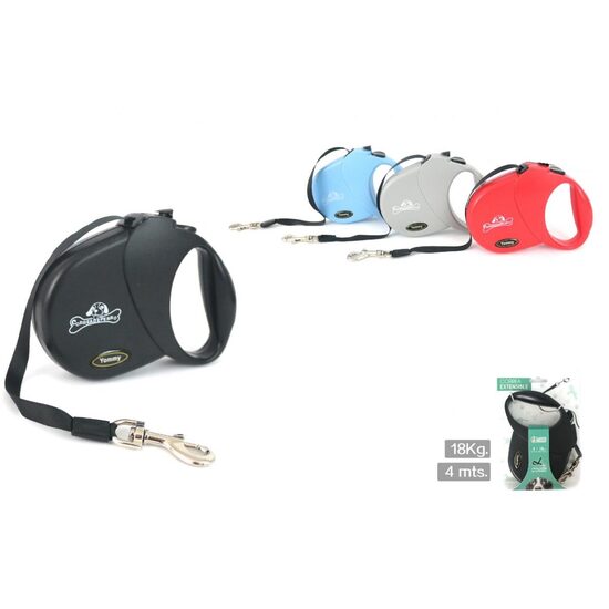 Lesa retractabila Classic 4m - 18Kg talie medie