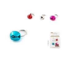 Set 4 Clopotei Metalici Colorati pentru Zgarda – Colectia Cromatica · 