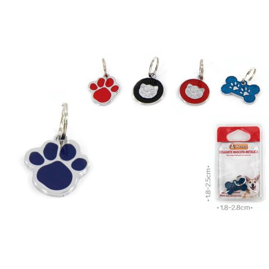 Medalion Metalic Mini pentru Caini si Pisici – Colectia Charm · 