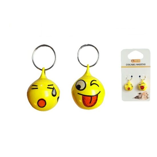 Set 2 Clopotei Amuzanti pentru Zgarda – Colectia Smiley Bell · 