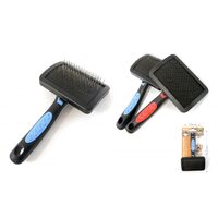 Tesala Ergonomica cu Maner Os Cauciucat Yommy (Marimi S / M / L) – Perie Profesionala pentru Descurcare si Par Mort · 