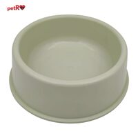 Castron Plastic petRO 300ml - Bol Igienic pentru Pisici si Caini de Talie Mica
