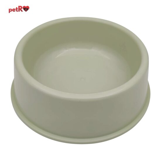 Castron Plastic petRO 300ml - Bol Igienic pentru Pisici si Caini de Talie Mica