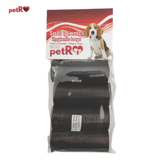 Saci igienici 4x15 buc/set NEGRI-PETRO Extra Opaci si Rezistenti