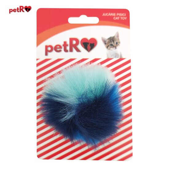 Jucarie pisica minge 8 cm PETRO PTR-LBD2016-2