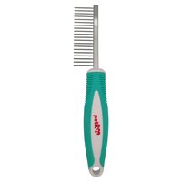 Pieptan cu dinti rari 19.5x2.8 cm PETRO Maner Ergonomic Descurcare si Finisare Blana