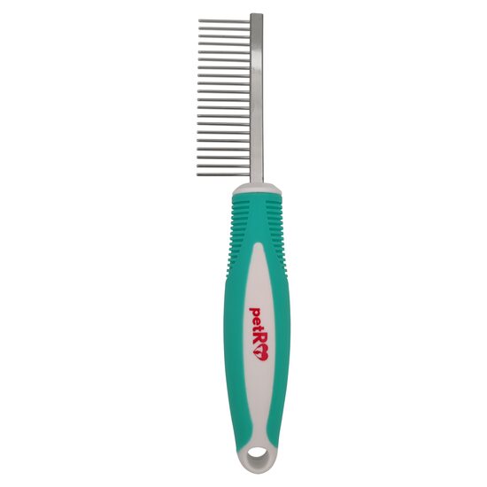 Pieptan cu dinti rari 19.5x2.8 cm PETRO Maner Ergonomic Descurcare si Finisare Blana