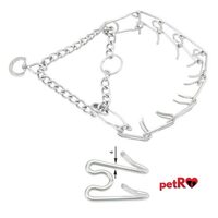 Zgarda de Forta petRO, Metalica, 4 mm x 60 cm – Instrument Profesional pentru Dresaj si Control
