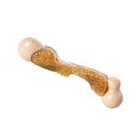 Jucarie Os - Costite din Spuma TPR Aromata pentru Igiena Dentara - Curatare Dinti si Combatere Plictiseala Caini · 