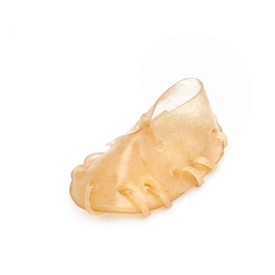 Papuc Masticabil din Piele de Vita Naturala pentru Caini (7.5 cm) - Recompensa Dentara Hipoalergenica si Rezistenta