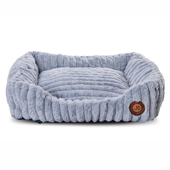 Patut pentru Caini JK Olaf M 60x50 cm – Design Minimalist Scandinav, Interior Plusat Moale si Baza Antiderapanta · 