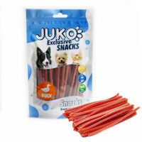 Recompense Hipoalergenice Caini JUKO Fasii Fragede din Carne de Rata – Snack Gourmet Fara Gluten (70gr)